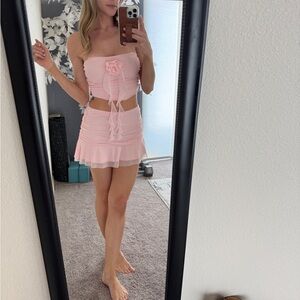 Princess Polly Skirt and Tube Top Set